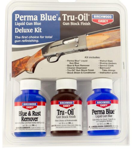 Birchwood Casey 20001 Deluxe Perma Blue & Tru-Oil Gun Stock Finis