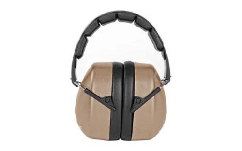 Walker's GWPEXFM3FDE Extra Range Passive Muff 30 dB Folding Flat