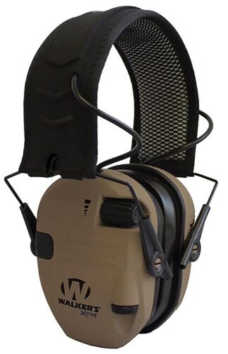 Walker's GWPXRSEMBB Razor X-TRM Digital Electronic Muff 21 dB Ove