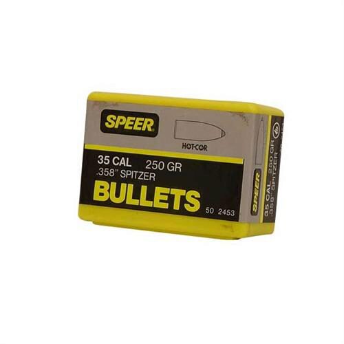 Speer Bullets 2453 Rifle Hunting Hot-Cor .358 250 gr Spitzer Soft