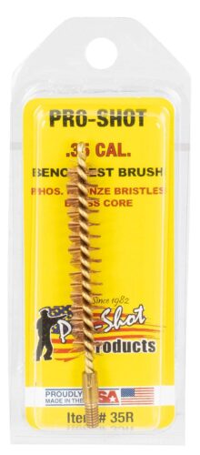 Pro-Shot 35R Bore Brush  .35 Cal/ 9mm Rifle #8-32 Thread Bronze B