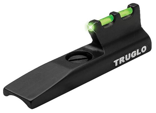 TruGlo TGTG975G Rimfire Rifle Front Sight  Black Green Fiber Opti