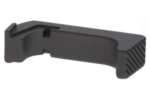 Rival Arms RA72G004D Magazine Release  Extended Silver Aluminum f