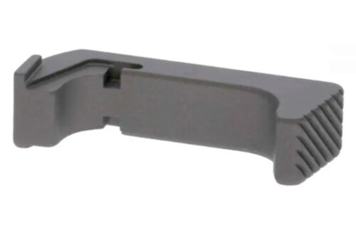 Rival Arms RA72S001D Magazine Release  Extended Dark Gray Aluminu