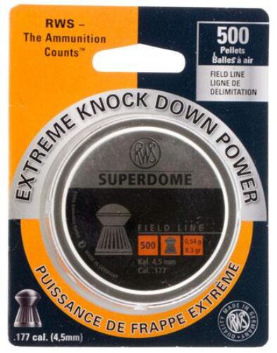 RWS/Umarex 2317407 Superdome Field Line 22 Lead Domed Grooved Ski