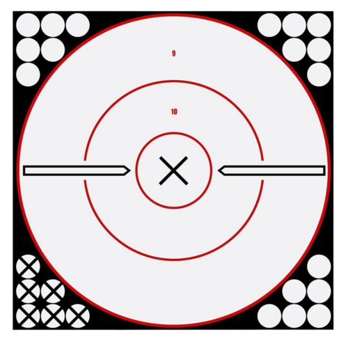 Birchwood Casey 34019 Shoot-N-C Reactive Target Self-Adhesive Pap