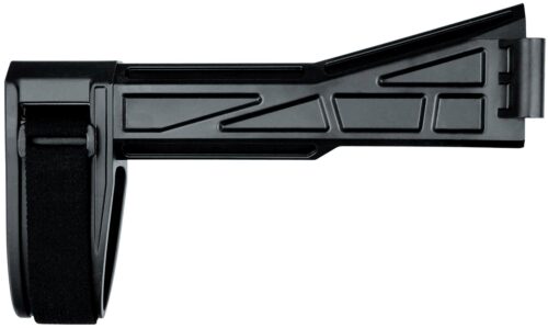 SB Tactical SBT201SB SBT-G2  Fixed Right Side Folding Black Synth
