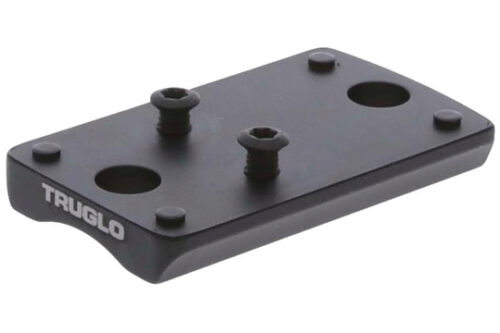 TruGlo TGTG8955R2 Shotgun Receiver Mount  Black Remington Trijico
