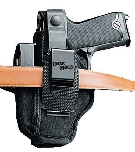 Uncle Mike's 70020 Sidekick Hip Holster IWB/OWB Size 02 Black Kod