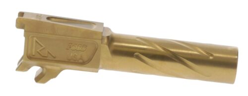 Rival Arms RA20P001E Precision Drop-In Barrel 9mm Luger 3.10 Gold