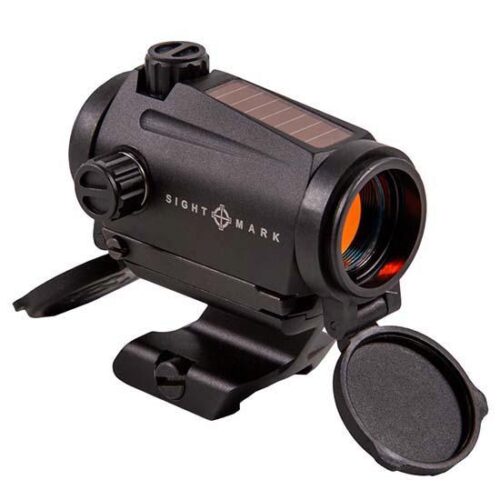 Sightmark SM26041 Element Mini Solar Powered Red Dot Sight  Matte