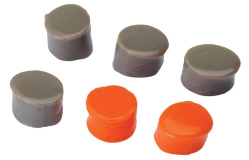 Walker's GWPSILPLGOFDE Silicone Putty  32 dB In The Ear  Flat Dar