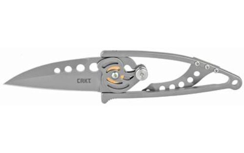 CRKT 5102N Snap Lock  2.55 Folding Drop Point Plain Bead Blasted