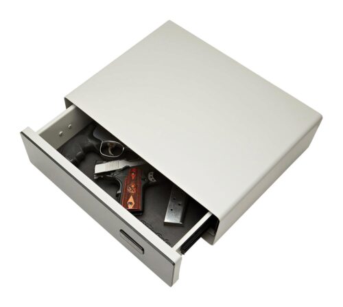SnapSafe 75404 GlideVault  Access Code/Key Entry Silver Steel Gla