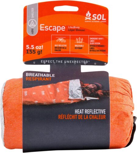 Survive Outdoors Longer 01401227 SOL Bivvy Warmth Waterproof Oran