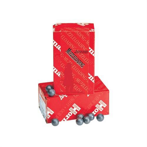 Hornady 6070 Black Powder Lead Balls 44 Cal .454 100 Per Box/ 25