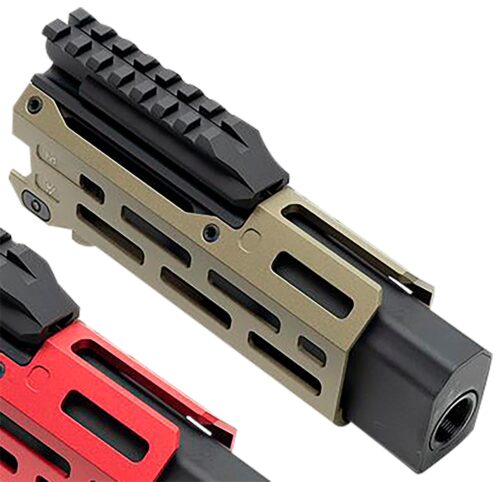 Strike Industries CEVOHG6FDE Strike  6 M-Lok Flat Dark Earth Alum