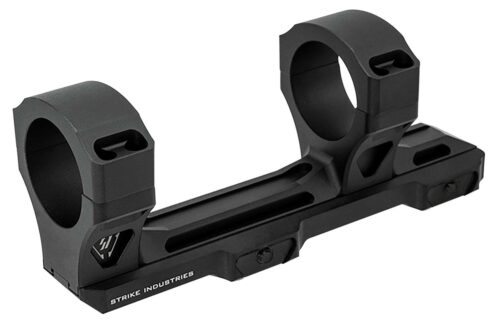 Strike Industries STRIKEASM Adjustable Scope Mount/Ring Combo Bla