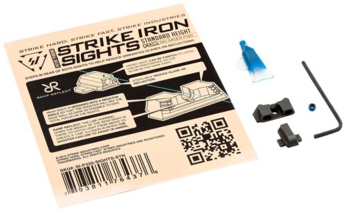 Strike Industries P320SIGHTSSTN Strike Iron Sights-Standard Heigh