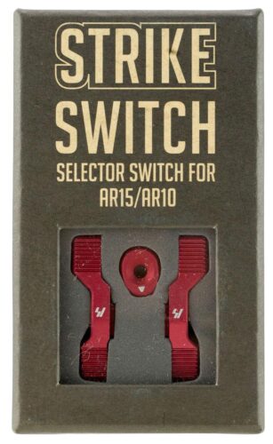 Strike ARSSSRED Strike Switch 60/90 Degree Red Aluminum AR-Platfo