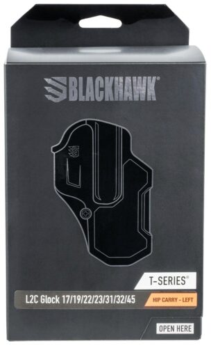 Blackhawk 410700BKL T-Series L2C Non-Light Bearing OWB Black Poly
