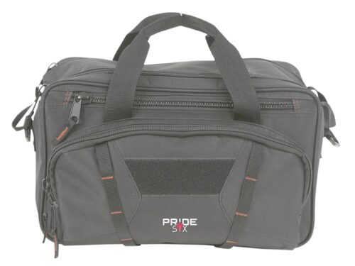 Tac Six 8247 Tactical Sporter Range Bag Black Endura with Removab