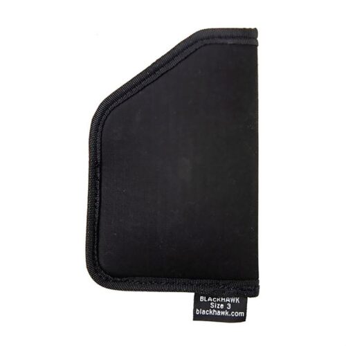 Blackhawk 40TP03BK TecGrip  Pocket Size 03 Black Laminate Fits Ke