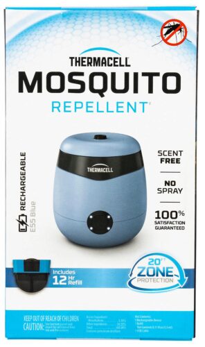 Thermacell E55B E-Series Rechargeable Repeller Light Blue Effecti
