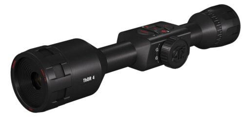 ATN TIWST4382A Thor 4 384 Thermal Rifle Scope Black Anodized 2-8x