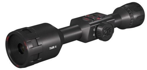 ATN TIWST4641A Thor 4 640 Thermal Rifle Scope Black Anodized 1-10