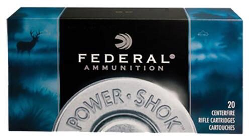 Federal 2506BS Power-Shok  25-06 Rem 117 gr Jacketed Soft Point 2