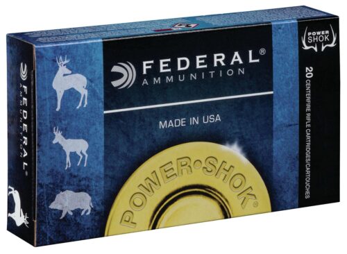 Federal 65CRDB Power-Shok  6.5 Creedmoor 140 gr Jacketed Soft Poi