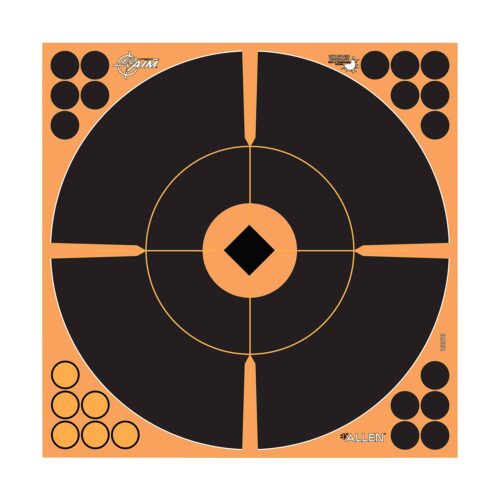 EZ-Aim 15376 Splash Reactive  Bullseye/Crosshair Reticle Adhesive