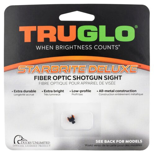 TruGlo TG954CR StarBrite Deluxe Bead  Black | Red Fiber Optic Fro