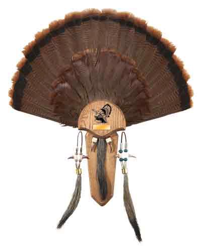 Hunters Specialties STR06949 Three Beard Mounting Plaque Includes