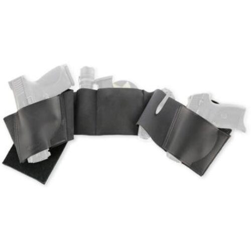 Galco UWERBKSM UnderWraps Elite Black Small Leather/Nylon Handgun