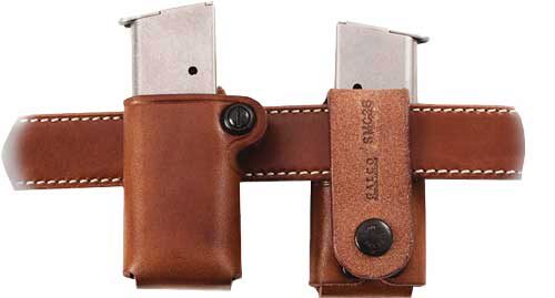 Galco SMC22 SMC Mag Case Single Tan Leather Belt Loop Compatible