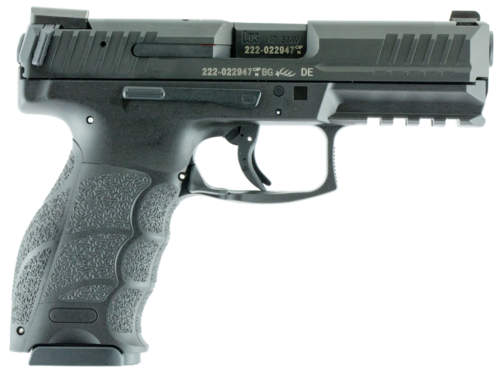 HK 81000242 VP40S  40 S&W 13+1 4.09 Steel Barrel, Black Serrated