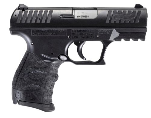Walther Arms 5083500 CCP M2 + 9mm Luger 8+1 3.54 Barrel, Polymer