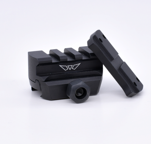 Warne 6102M Red Dot Riser Tactical Black Anodized