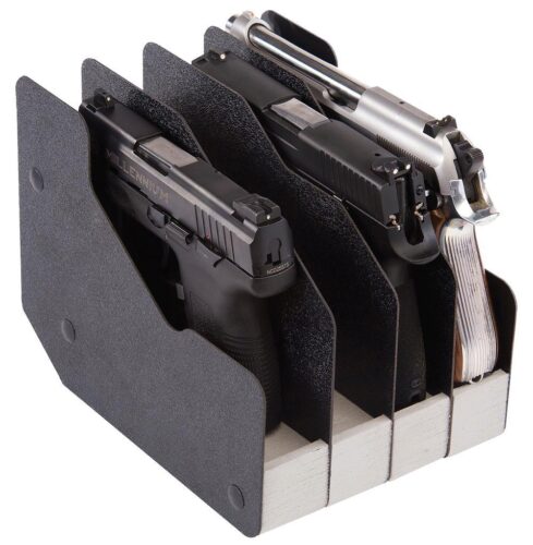 BenchMaster BMWRM14 WeaponRac Four Pistol Universal Handgun Metal