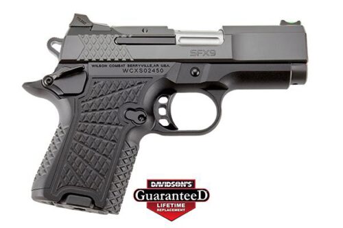Wilson Combat SFX9SC3A SFX9 Sub-Compact 9mm Luger 10+1 15+1 3.25