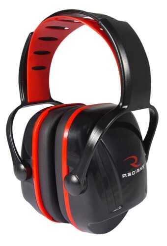 Radians XC0130CS X-Caliber Muff 22 dB Over the Head Black Youth 1