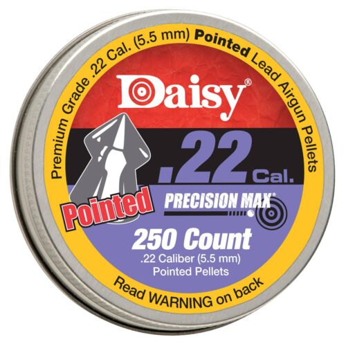Daisy 997922512 PrecisionMax Premium 22 Lead Pointed Field Pellet