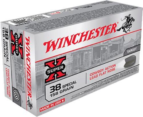 Winchester Ammo USA38CB Super X Cowboy Action 38 Special 158 gr L