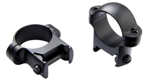 Burris 420080 Zee Rings  Black Gloss 1 Low