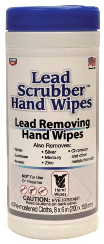 Birchwood Casey 32440 Lead Scrubber  8 x 6 Wipes 40 Per Pkg