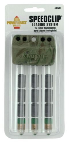PowerBelt Bullets AC1501 SpeedClip Loader  Green Plastic Capacity