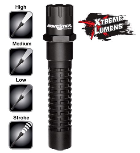 Nightstick TAC560XL Metal Multi-Function Tactical Flashlight-Rech