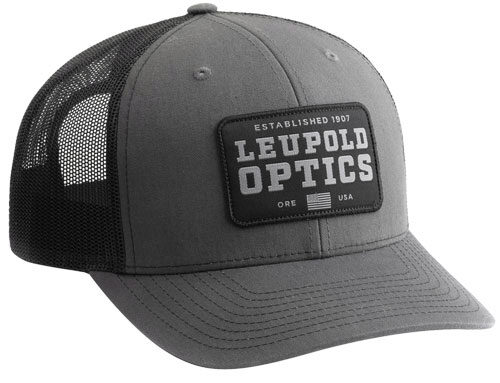 Leupold Established 1907 Trucker Hat Grey/Black